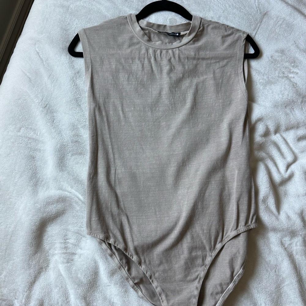 Zara tan bodysuit